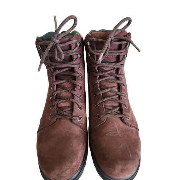 Wolverine Other - Wolverine Manawa Mens leather work boots sz 10M oil resistant construction